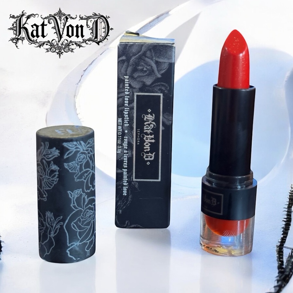 KAT VON D Painted Love Lipstick in STILETTO NEW IN BOX (RARE)